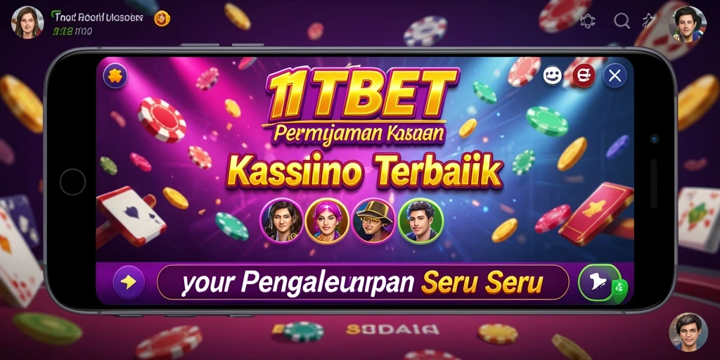 Tampilan layar permainan kasino yang menarik di 11TBET.