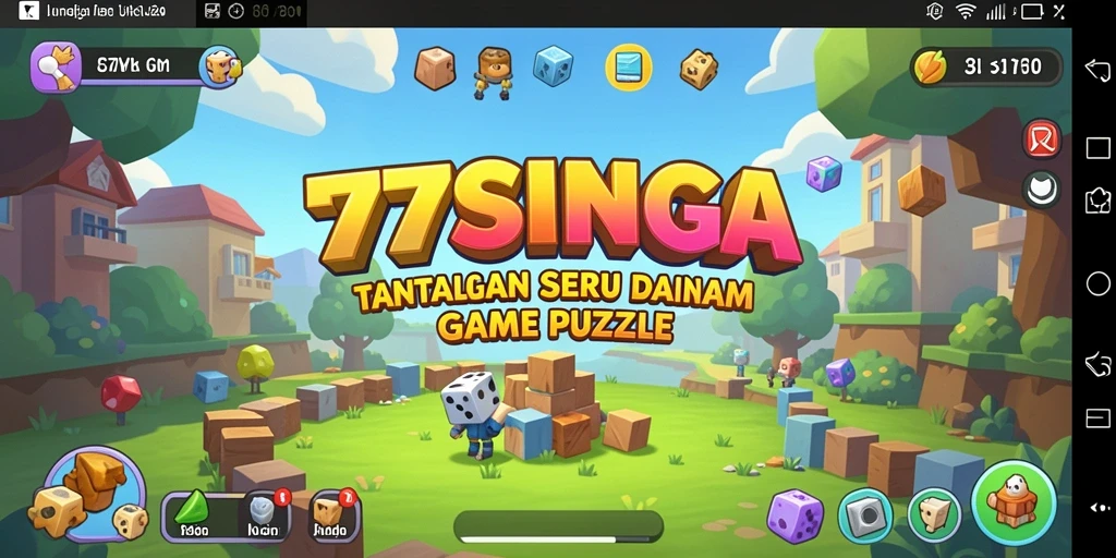 Tampilan gameplay menarik dari 77SINGA yang penuh tantangan.