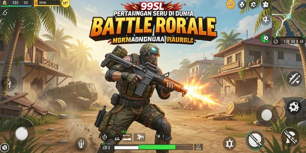 Screenshot gameplay 99SL menampilkan aksi pertarungan yang mendebarkan.