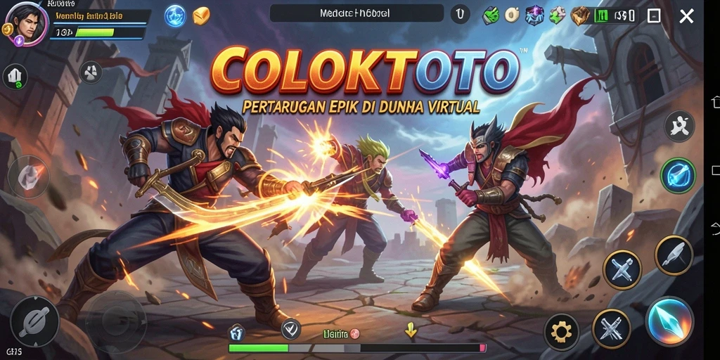 Tangkapan layar utama COLOKTOTO menunjukkan aksi bertarung yang seru dan mendebarkan.