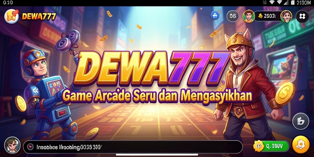 Screenshot permainan DEWA777 yang menampilkan gameplay seru dan adiktif.