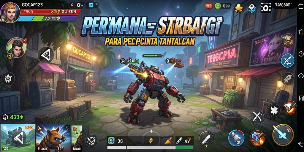 Tampilan menarik dari gameplay GOCAP123 yang penuh strategi.