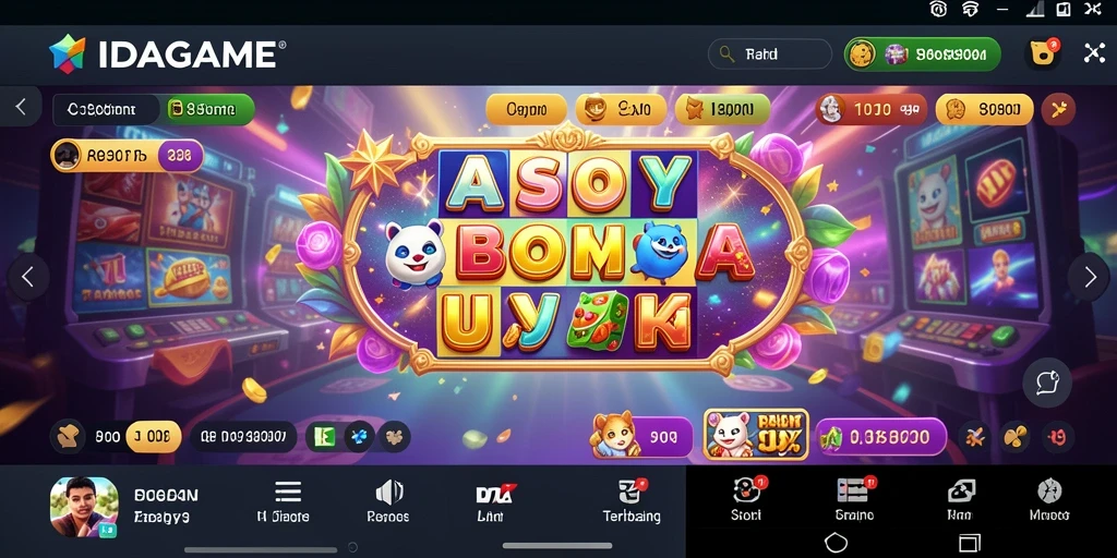 Tangkap aksi seru permainan slot di IDAGAME.