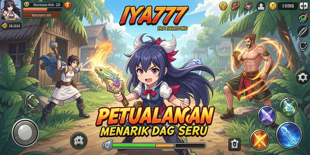 Gameplay seru dengan karakter anime yang memukau.