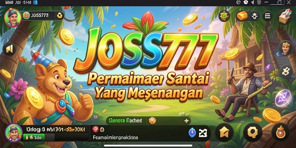Tampilan gameplay JOSS777 yang menarik dan penuh tantangan.