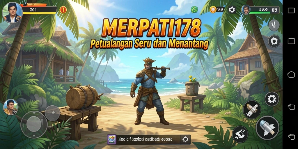 Tampilan gameplay yang seru dalam MERPATI178 dengan tantangan petualangan.