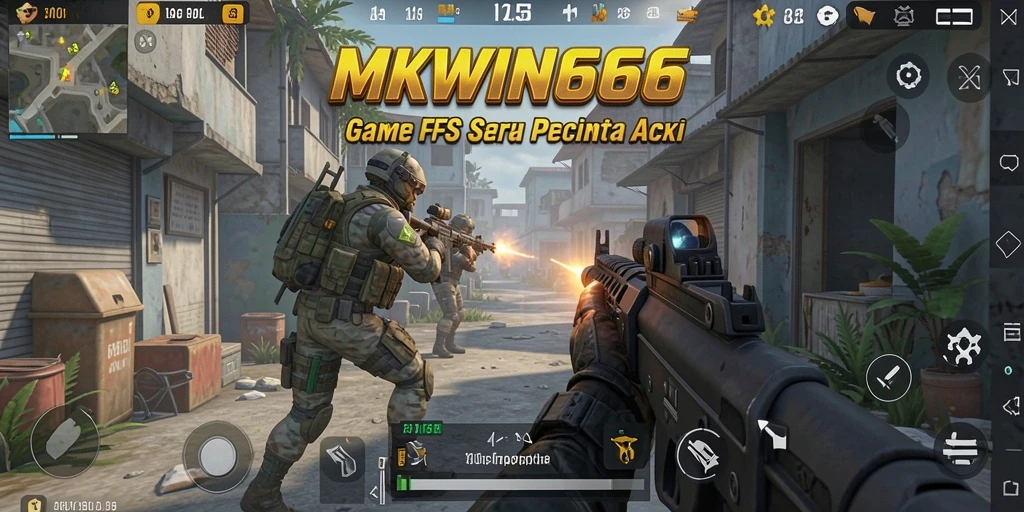 Tampilan memukau dari gameplay menegangkan MKWIN666.
