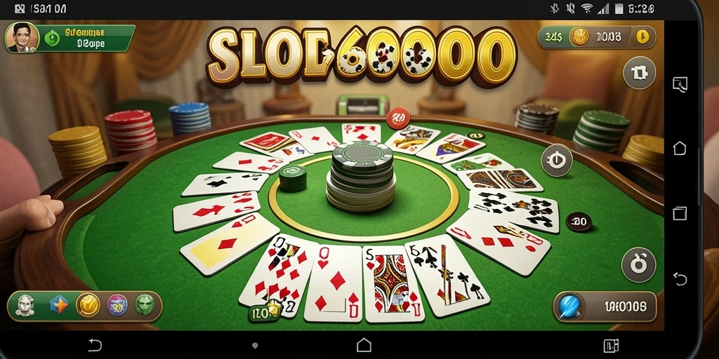 Tampilan menarik dari gameplay SLOT6000 yang seru.