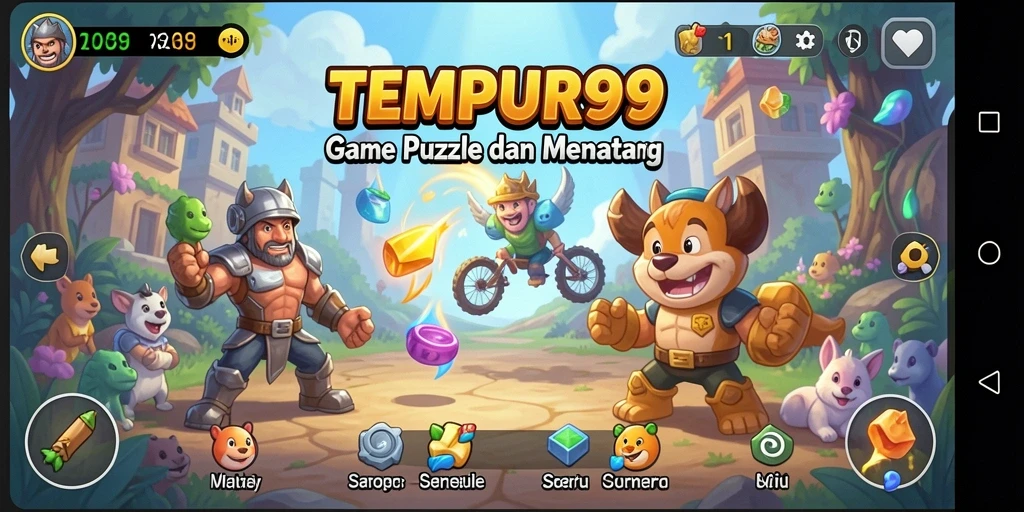 Gameplay seru dan menantang dari TEMPUR99 yang membuat pemain ketagihan.