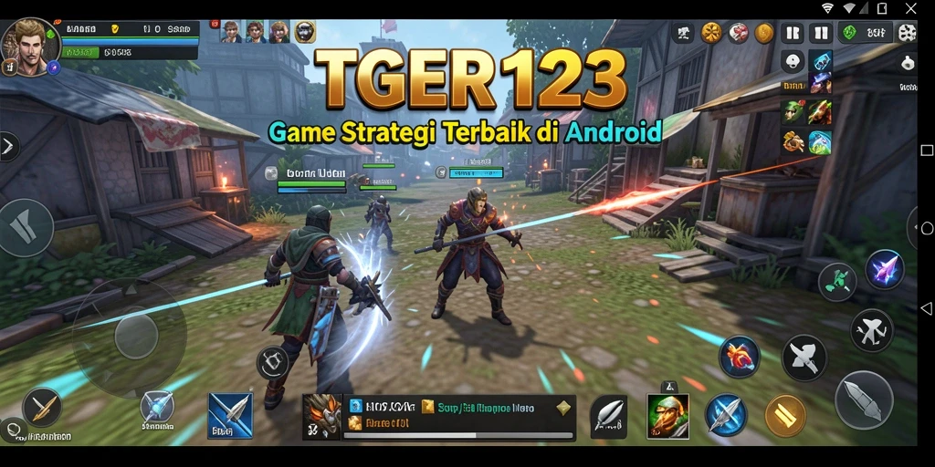 Tangkapan layar TGER123 menampilkan aksi strategis yang mendebarkan.