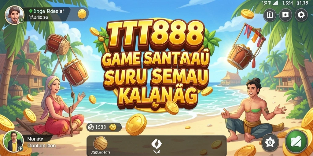 Tampilan seru gameplay TTT888 yang memikat dan interaktif.