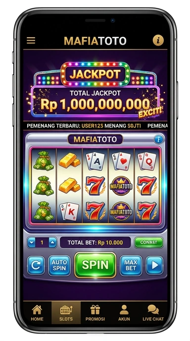 Screenshot proses unduh aplikasi di mafiatoto.